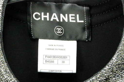 Veste Chanel métallisée