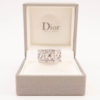 Bague My Dior en or blanc et diamants