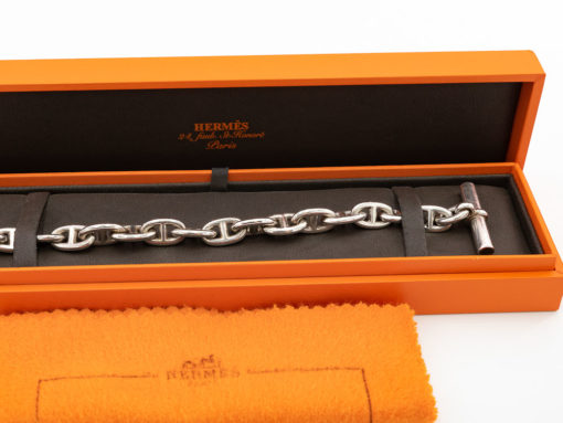 Bracelet Hermès Chaîne d'Ancre - Argent