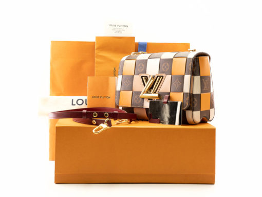 Louis Vuitton Twist MM Damier Check M55426