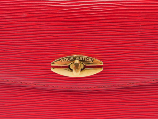 Louis Vuitton Sac Vintage pour femme modèle Malesherbes en cuir rouge