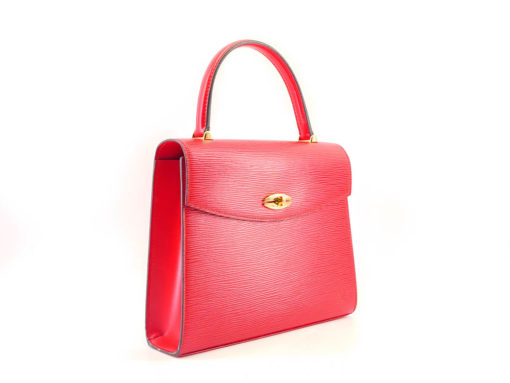 Louis Vuitton Sac Vintage pour femme modèle Malesherbes en cuir rouge